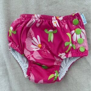 iPlay Green Sprouts Swim Diaper 12M Snaps